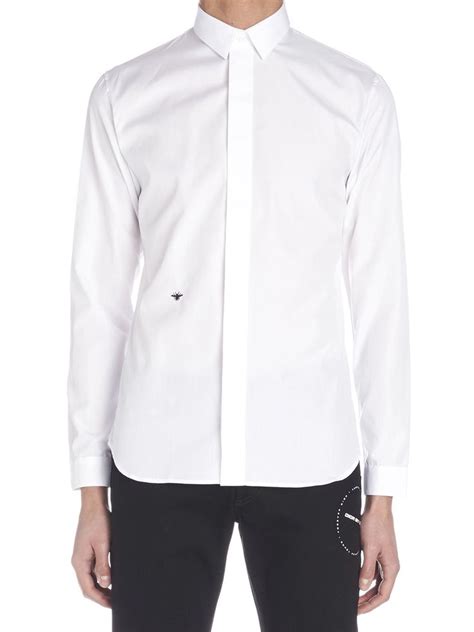 mens dior white shirt|christian Dior white shirt.